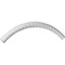 Ekena Millwork 39 3/8"OD x 35 1/2"ID x 2"W x 7/8"P Medway Ceiling Ring (1/4 of complete circle) CR39ME - alternate 3